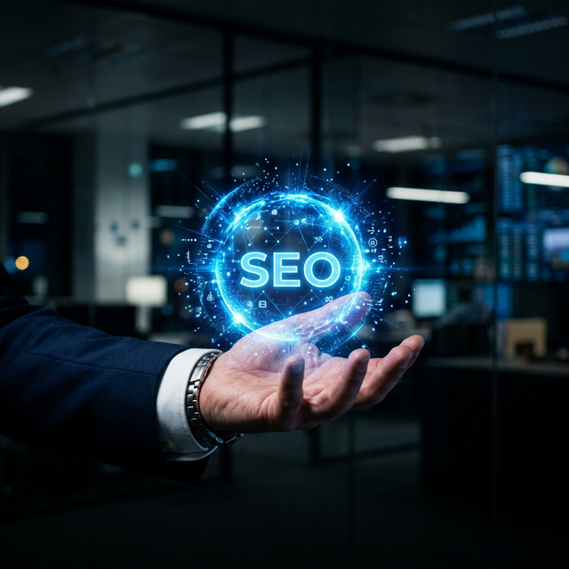 SEO Marketing Concept